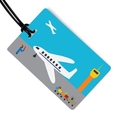Colorful Tags Plane