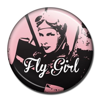 "Fly Girl" Magnet