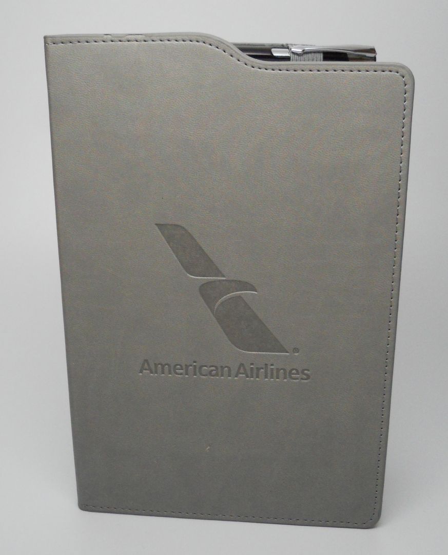 Embossed Journal w/ Pen GRY