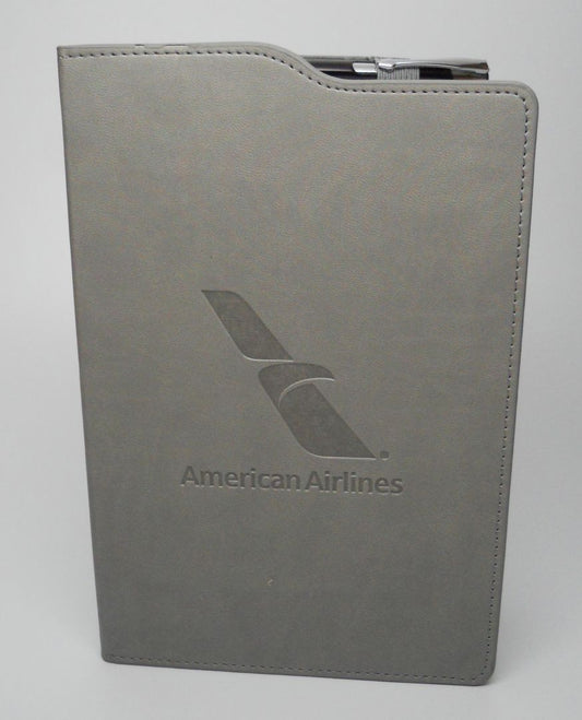 Embossed Journal w/ Pen GRY