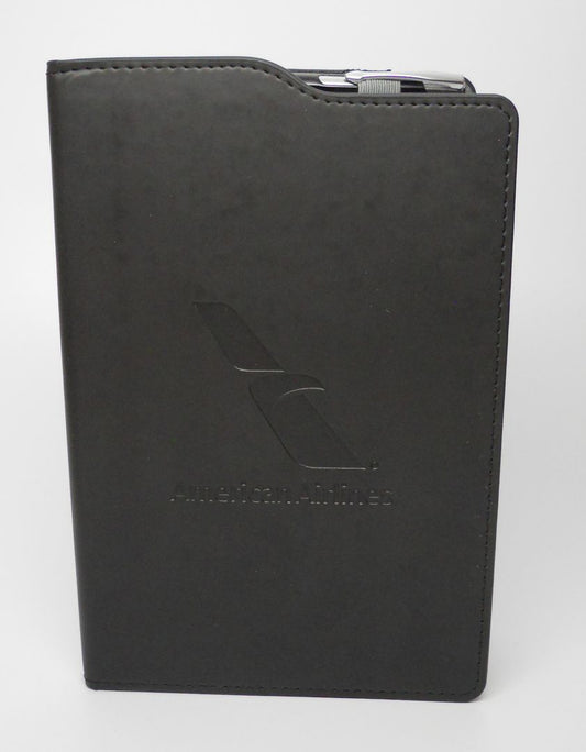 Embossed Journal w/ Pen BLK