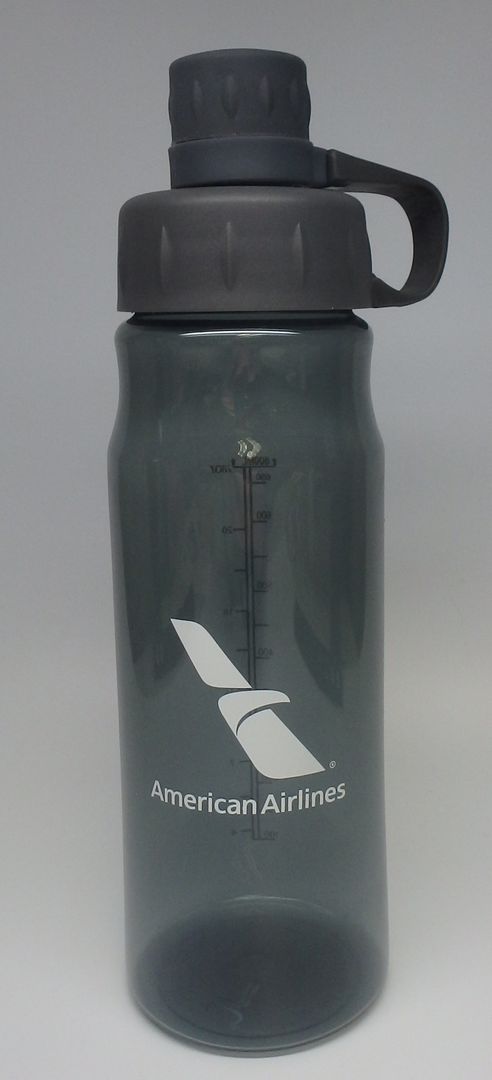 Water Bottle w/Attached Lid Sm