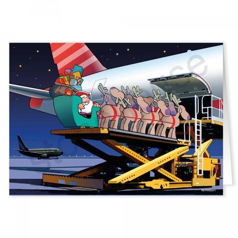 Holiday Card-Baggage Handling