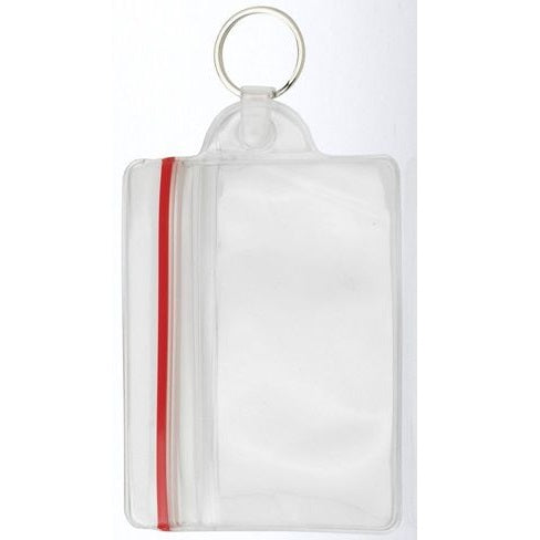 Sealable ID with Key Ring