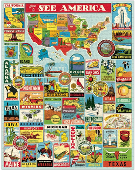 See America 1,000 Piece Puzzle