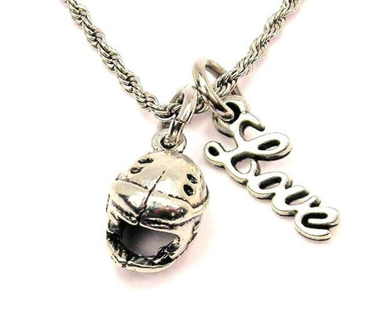 Motorcycle Helmet Necklace