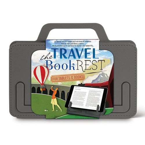 Travel Book Rest Gray