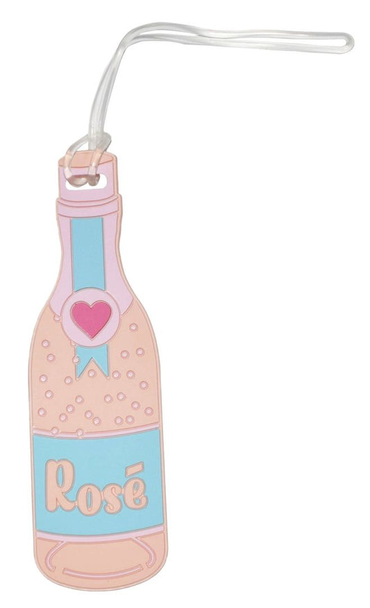 Rose Luggage Tag