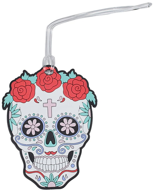 Skull Luggage Tag