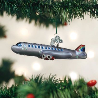 Passenger Airplane Ornament