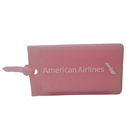 Gel Bag Tag Pink