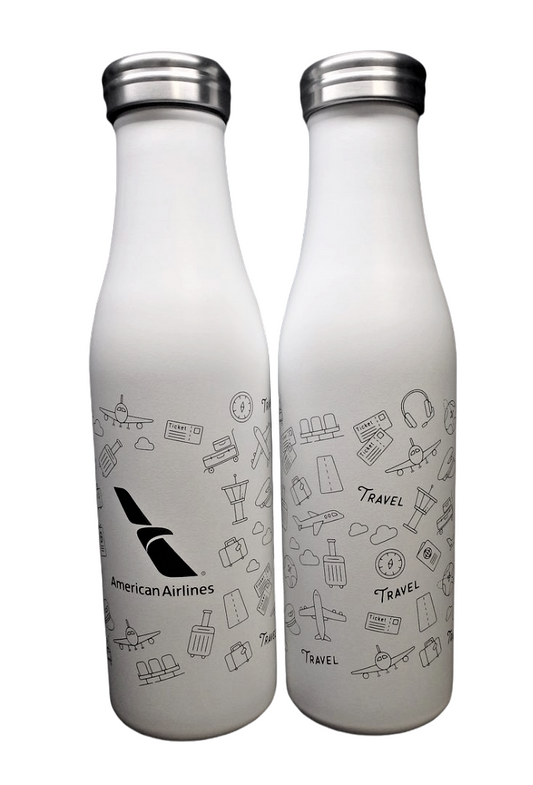 H2Go Bottle with Travel Wrap