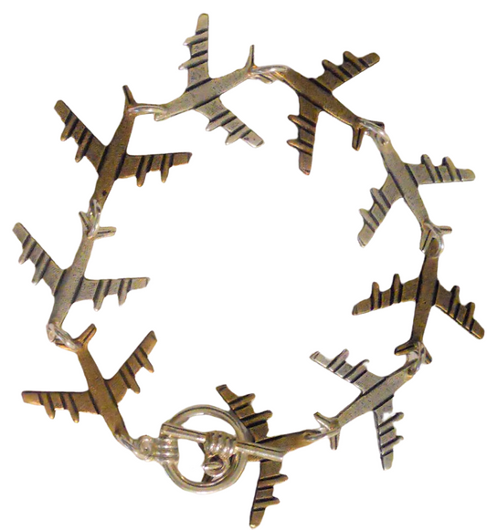 Linked Planes Bracelet