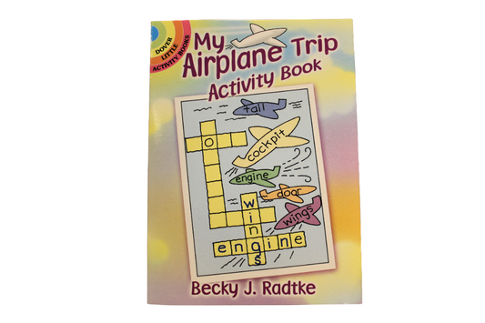 My Airplane Trip Activity Book