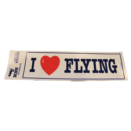 Sticker/I Love Flying